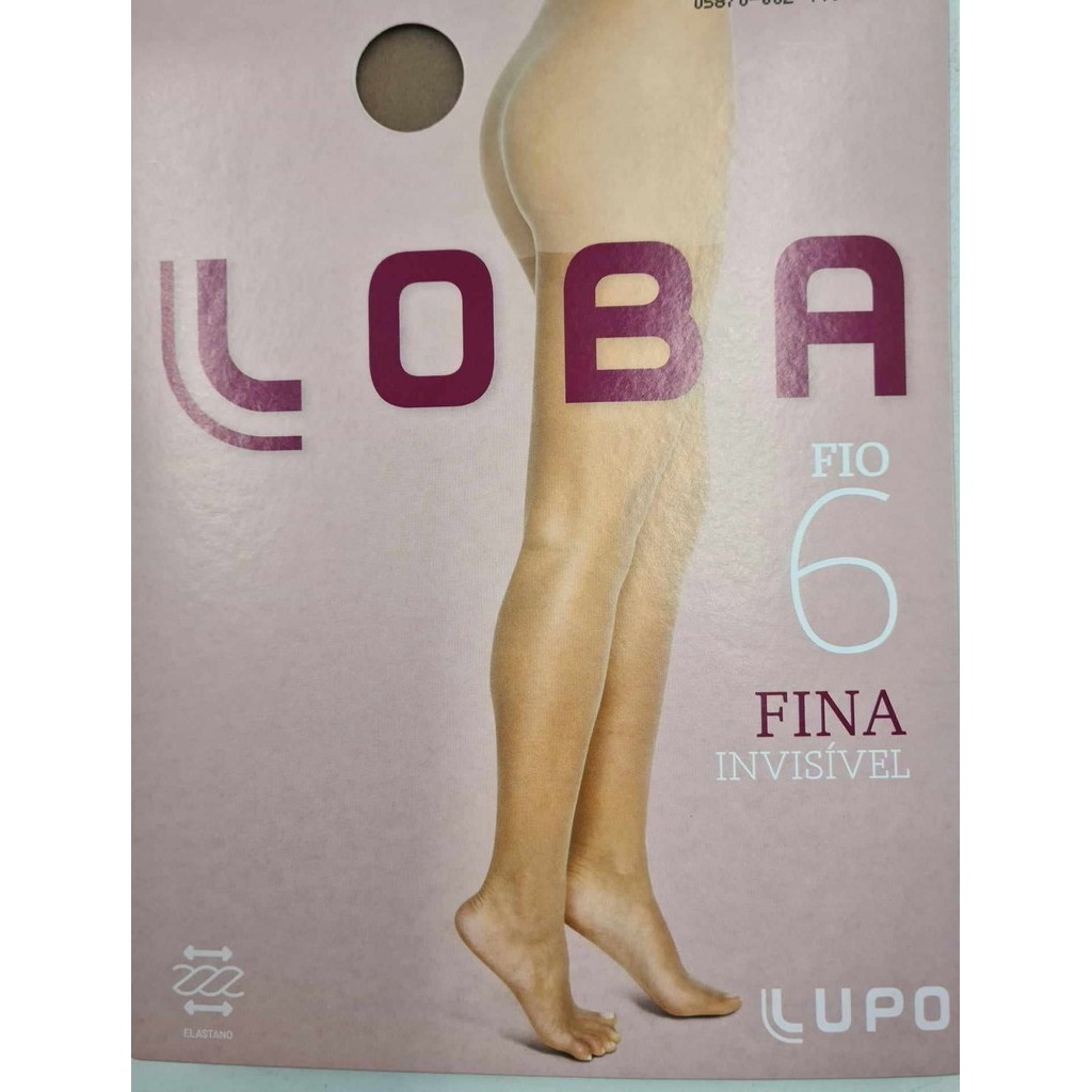 Meia Calça Fio 6 Invisivel Loba Lupo 5870-002