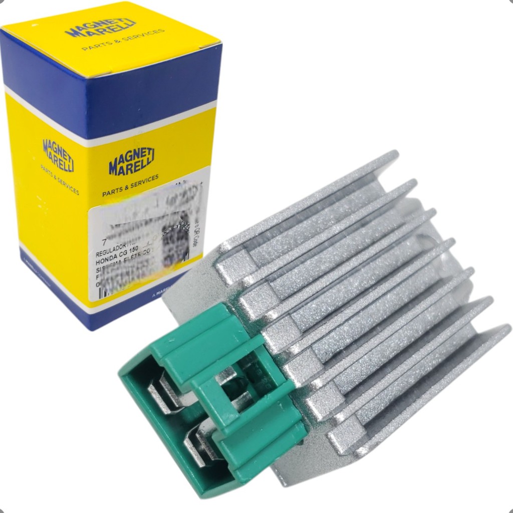 Regulador Retificador Marelli Para Motos C Problema Carga Cg 150 Titan Sport Nxr Bros 150 Es Ks Esd em Oferta na Shopee