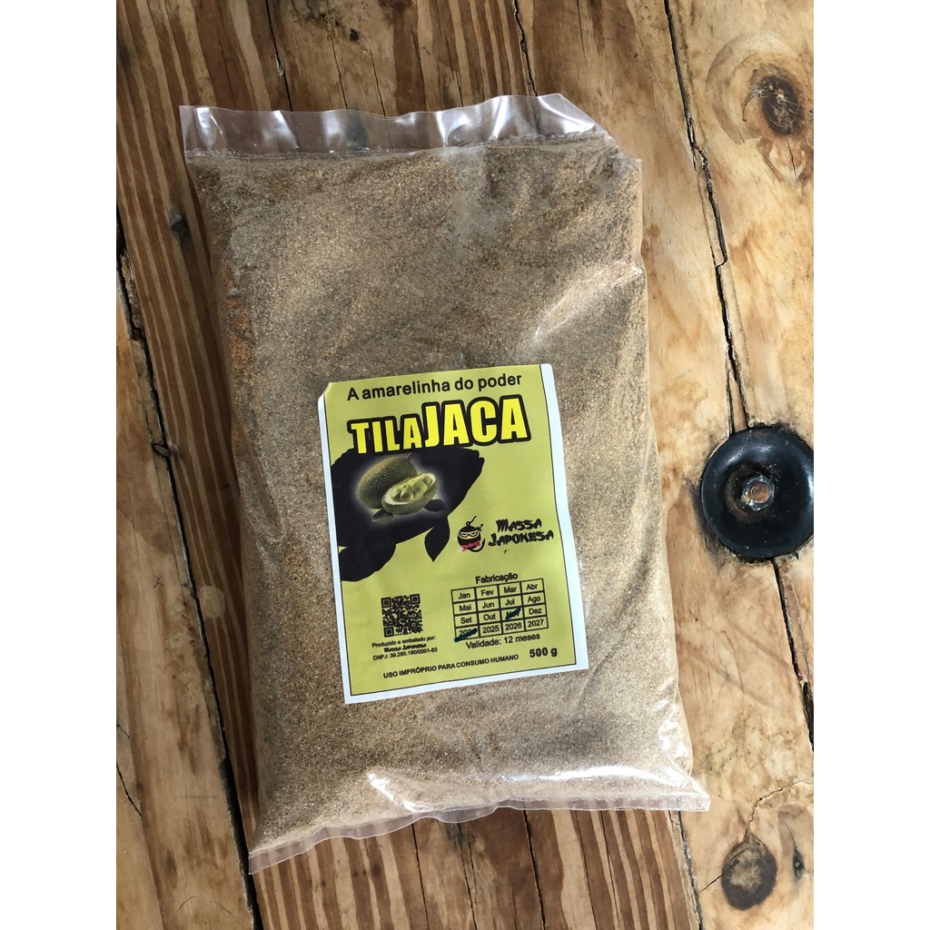 Isca para pesca de tilápia Massa Tilajaca 500gr - Massa Japonesa