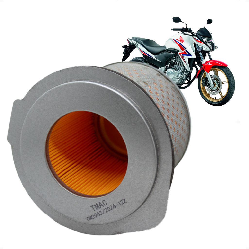 Filtro De Ar Para Moto Honda Cb 300 2009 2010 2011 2012 2013 2014 2015 Da Pra Cb 300r