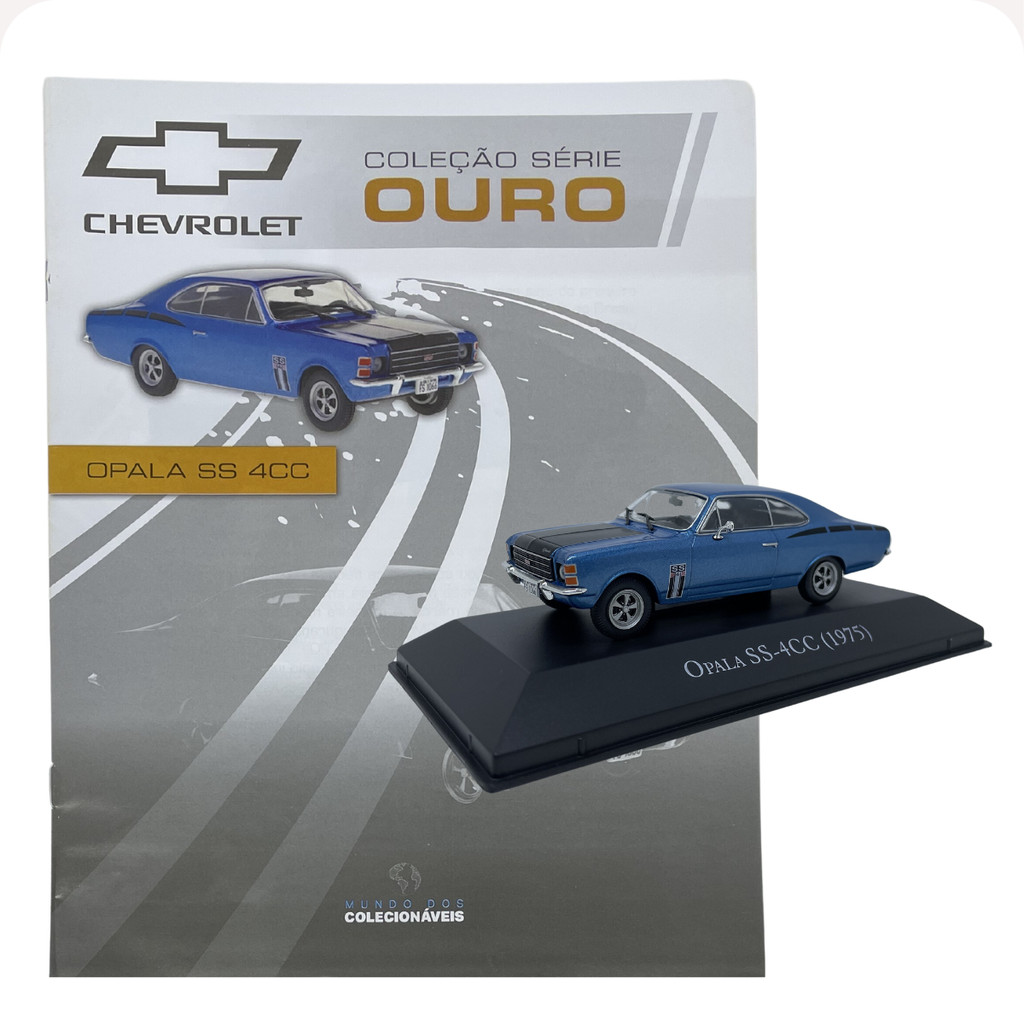 Coleção Chevrolet Série Ouro: Opala SS-4CC 1975 - Edição 07