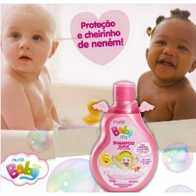Kit Baby Menina Shampoo e Condicionador Camomila e Aloe Vera 100ml - Muriel