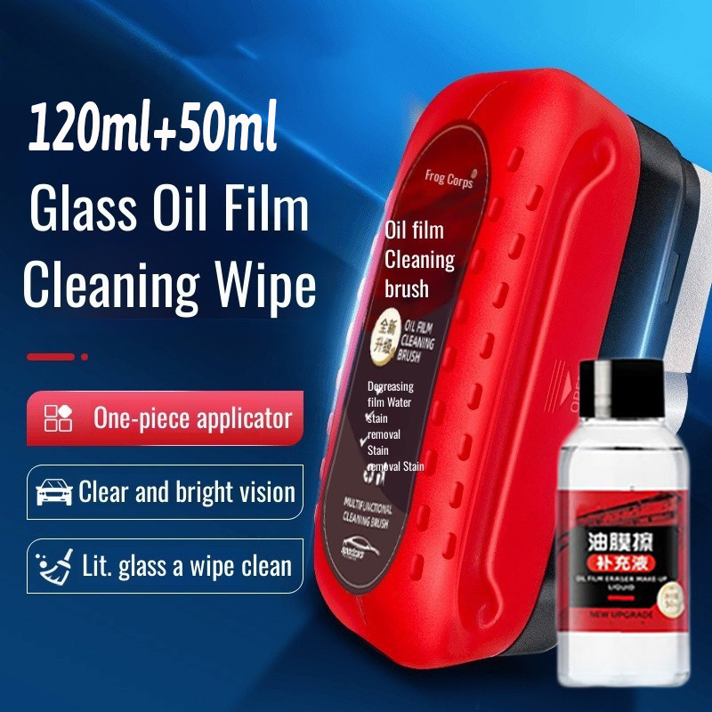 Filme Escova De Limpeza, Remover Teimoso Mancha/Escala, Não Danificar O Vidro] Poderoso Auto Interior Glass Cleaner