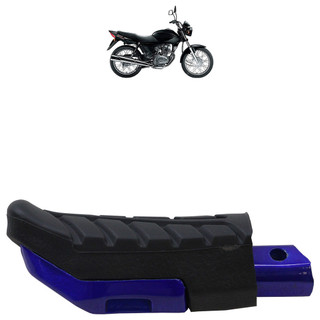 Pedaleira Traseira CG 150 Titan 2004 2005 2006 2007 2008 Azul em Oferta na Shopee