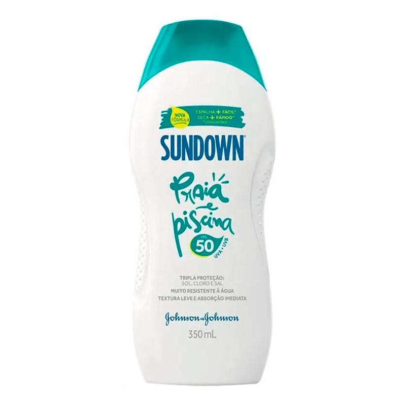 Protetor Solar Sundown Praia e Piscina FPS50 350ml em Oferta na Shopee