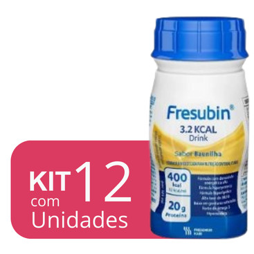 Fresubin 3.2 kcal Drink Baunilha 125ml 12 Unidades