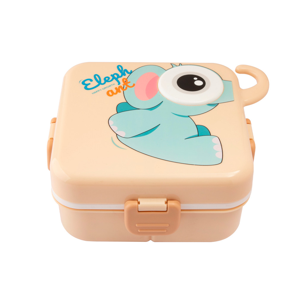 Lancheira Infantil Marmita Com Molheira e Trava Animais 3 Peças em Oferta na Shopee