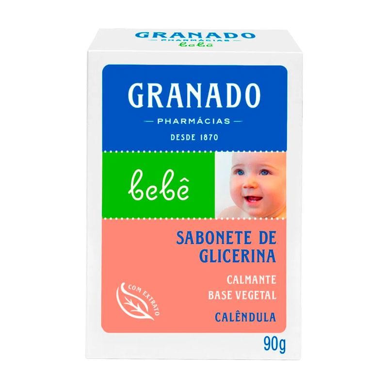 Sabonete em Barra de Glicerina Granado Bebê Calêndula 90g em Oferta na Shopee