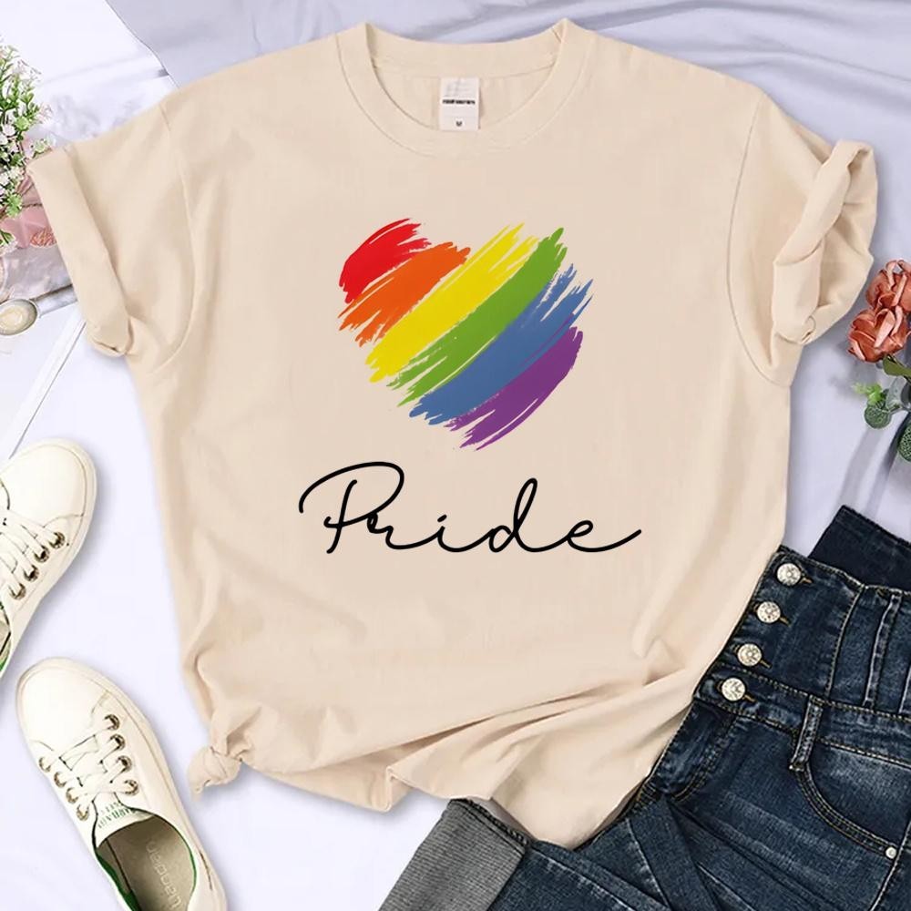 Orgulho Camiseta Feminina designer Gráfico Em Quadrinhos Menina harajuku manga Roupas Japonesas