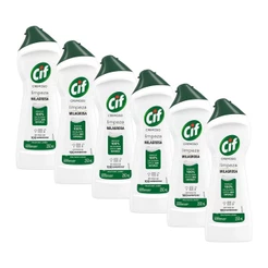 Kit 6 Multiuso CIF Cremoso Limão 250ml