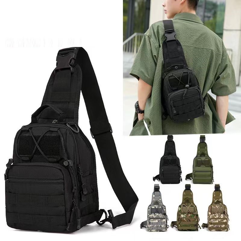 Bolsa Tática Transversal Impermeável Peito E Ombro Masculina Feminina Sling Sport M101 AMY em Oferta na Shopee