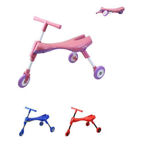 Triciclo Infantil Dobrável Sem Pedal Smart Clingo