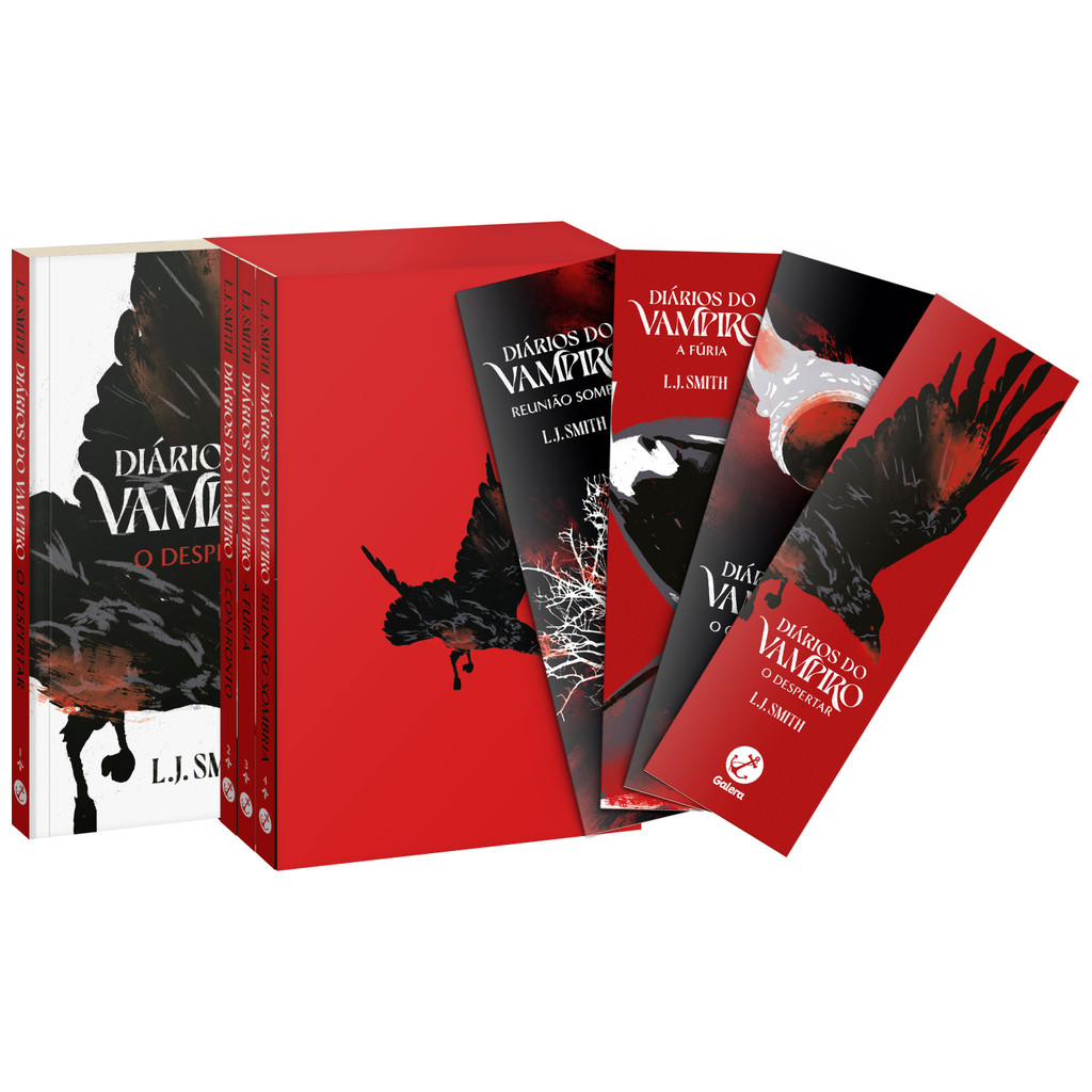 Capa do livro Box Diários do Vampiro