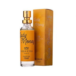 Deo Colônia Feminino Lady Money 15ml - Amakha Paris em Oferta na Shopee