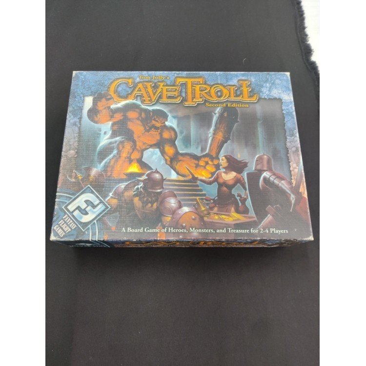 Jogo De Tabuleiro Cave Troll 2 Edição Novo Com Sleeve
