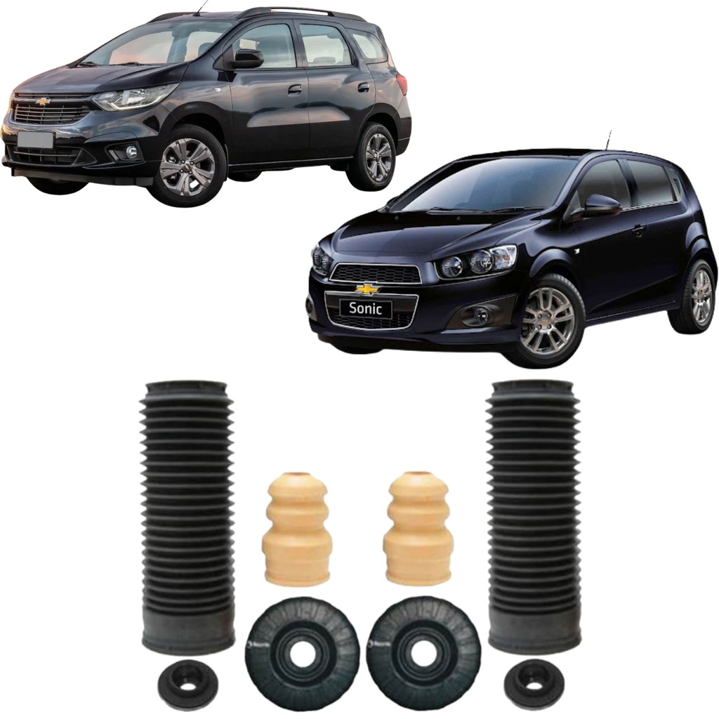 Kit Amortecedor Dianteiro C/suporte Gm Cobalt Spin Sonic Onix Prisma em Oferta na Shopee