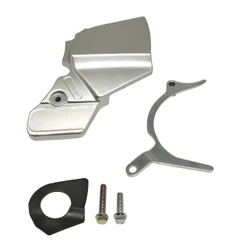 Suporte Guia Pinhão Capa Protetora Parafusos Fixação Cbx 250 Twister / Tornado 2001 a 2008