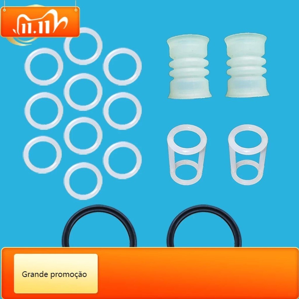 LAZ Anéis De Vedação De Silicone Pacote Misto Peças De Fabricante De Sorvete Em Forma De H Para Máquinas De Serviço Maci