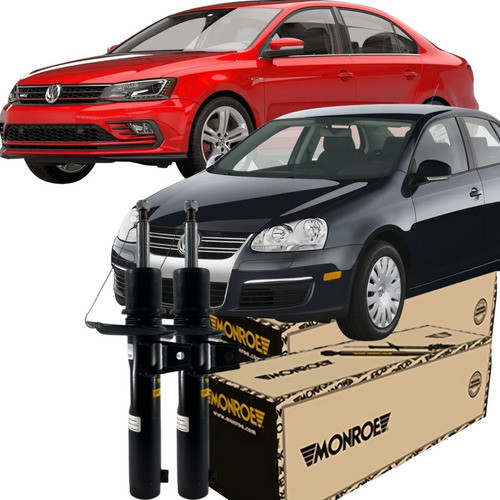 Par Amortecedor Dianteiro Vw Jetta Passat 2.0 55mm 2006 2017