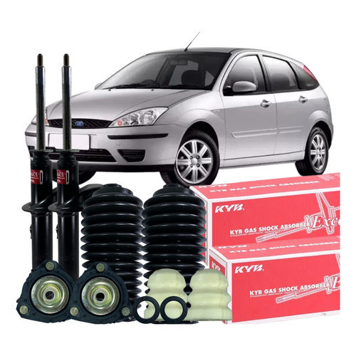 Kit Amortecedor Batente Dianteiro Ford Focus 2000 Á 2008 em Oferta na Shopee