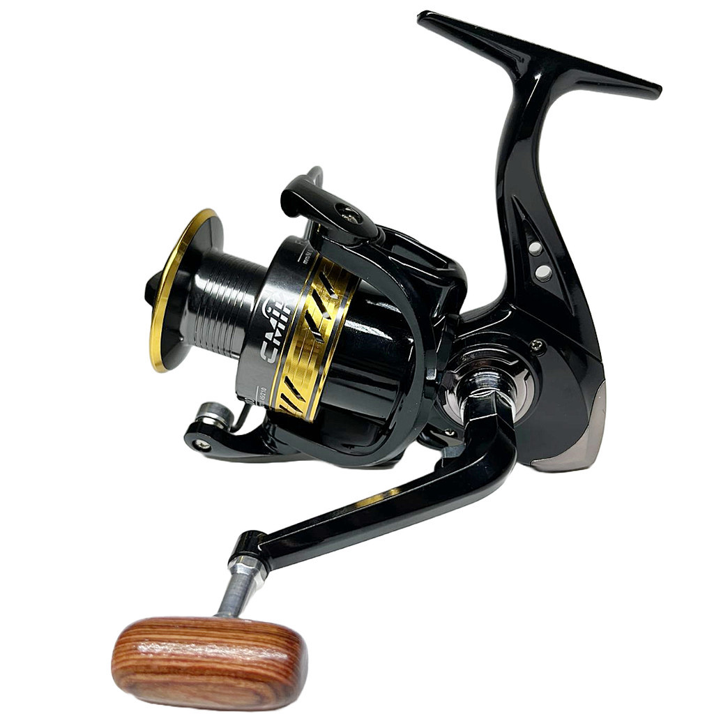 MOLINETE DE PESCA CMIK FC 1000 - 6 ROLAMENTOS - DRAG: 5KG - ALUMINIO