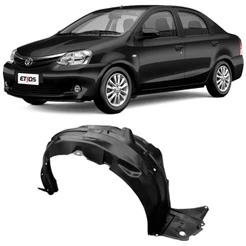 Protetor Paralama Dianteiro Motorista Etios 2012 a 2017