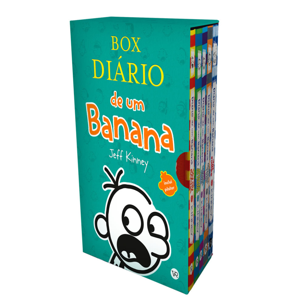 BOX DIÁRIO DE UM BANANA – 5 VOLUMES (DO 11 AO 15)