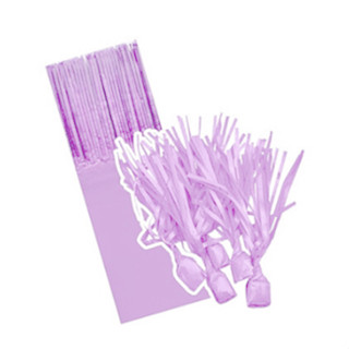 Papel para Bala de Coco - 8,5 x 21,5 cm - Lilás - 48 unidades - CampFestas - Rizzo em Oferta na Shopee