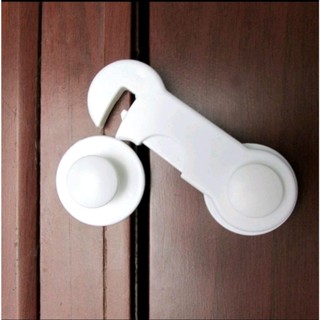 Kit com 2 Trava Gaveta Armário Porta Geladeira Tranca Proteção Bebe em Oferta na Shopee