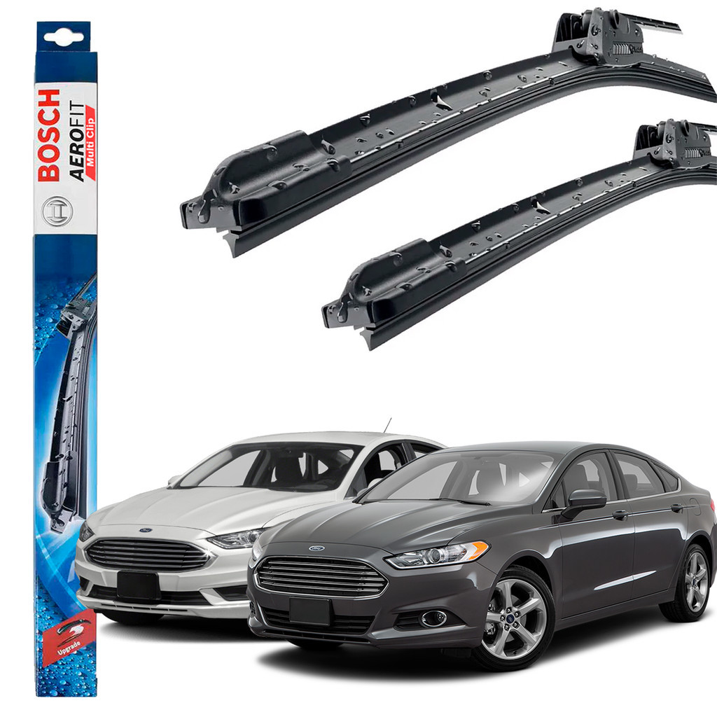 Kit de Palheta Dianteira Limpador Parabrisa Original Bosch Fusion 2013 A 2019 em Oferta na Shopee