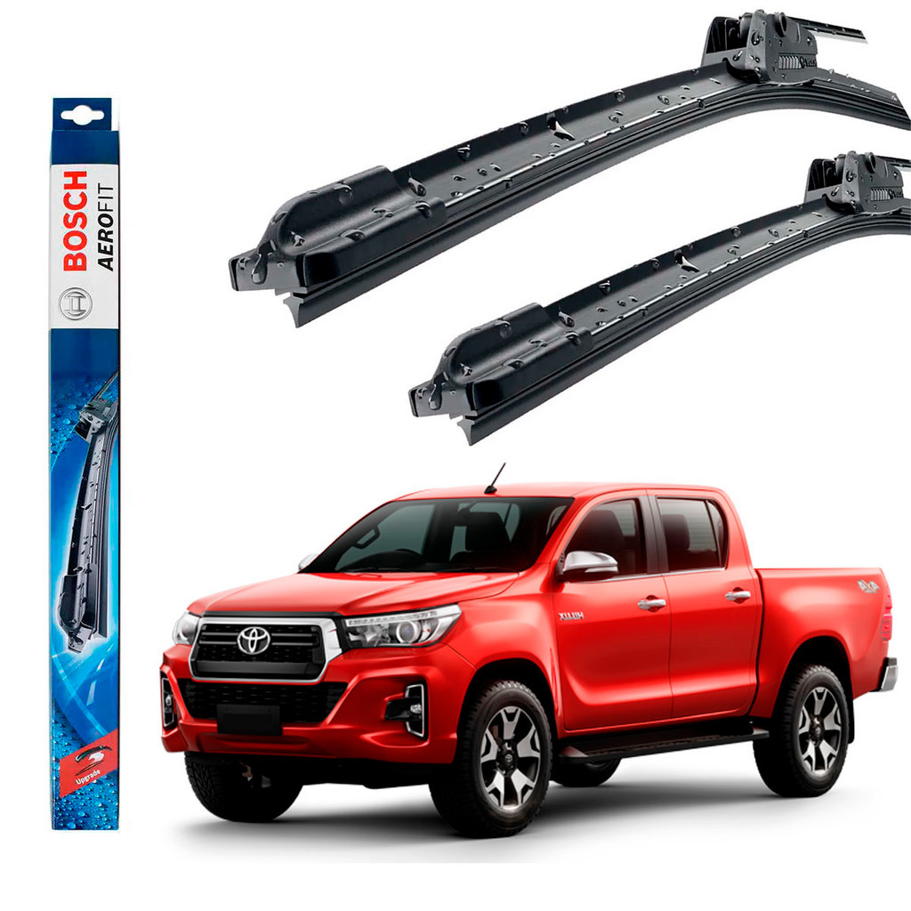 Kit de Palheta Dianteira Original Bosch Hilux  2015 A 2021 em Oferta na Shopee