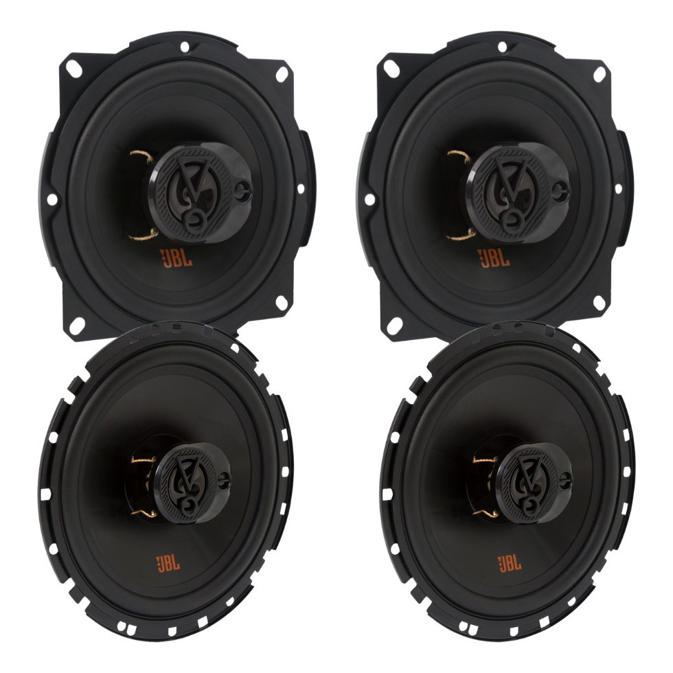 Kit 4 Alto Falantes Triaxiais JBL FLEX4 6TRFX55 + 5TRFX55 220 Watts Rms em Oferta na Shopee