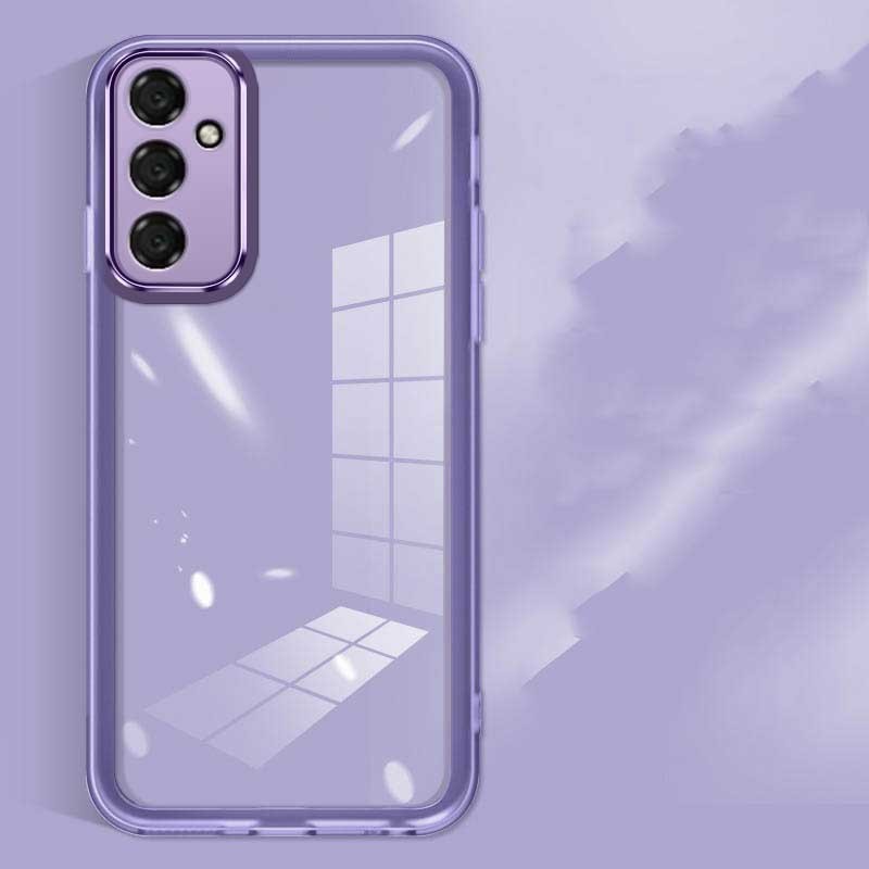 Samsung Galaxy M35 5G M 35 Estojo Protetor De Câmera Capa De Doce Transparente Flexível Para O Pára-Choque Traseiro Macio