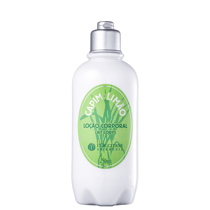 Loção Desodorante Corporal Capim-limão 250ml Loccitane Presente Creme Hidratante Corpo Mulher Fragrância Feminina Promoção Lançamento