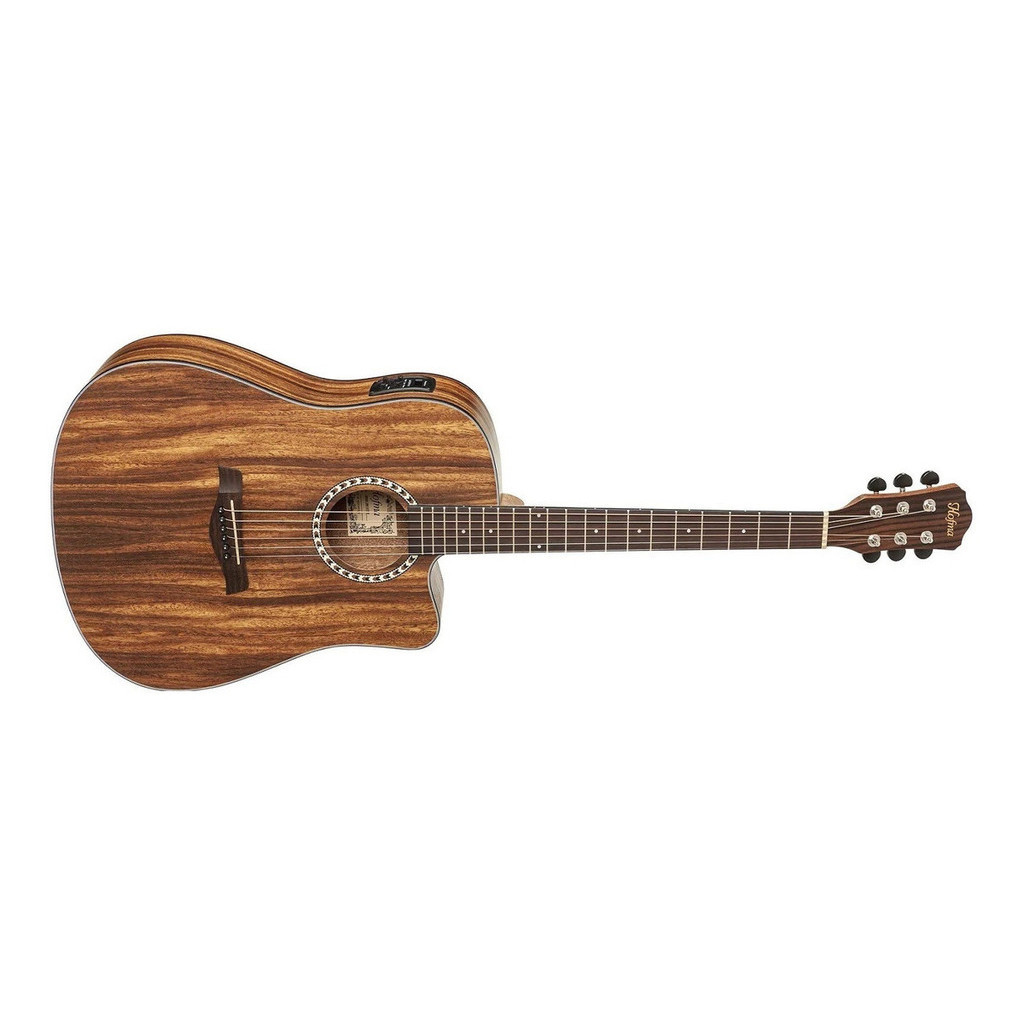 Violão Elétrico Hofma Hmf280 Stnt Folk + Capa Reforçada — imagem 2 de 2