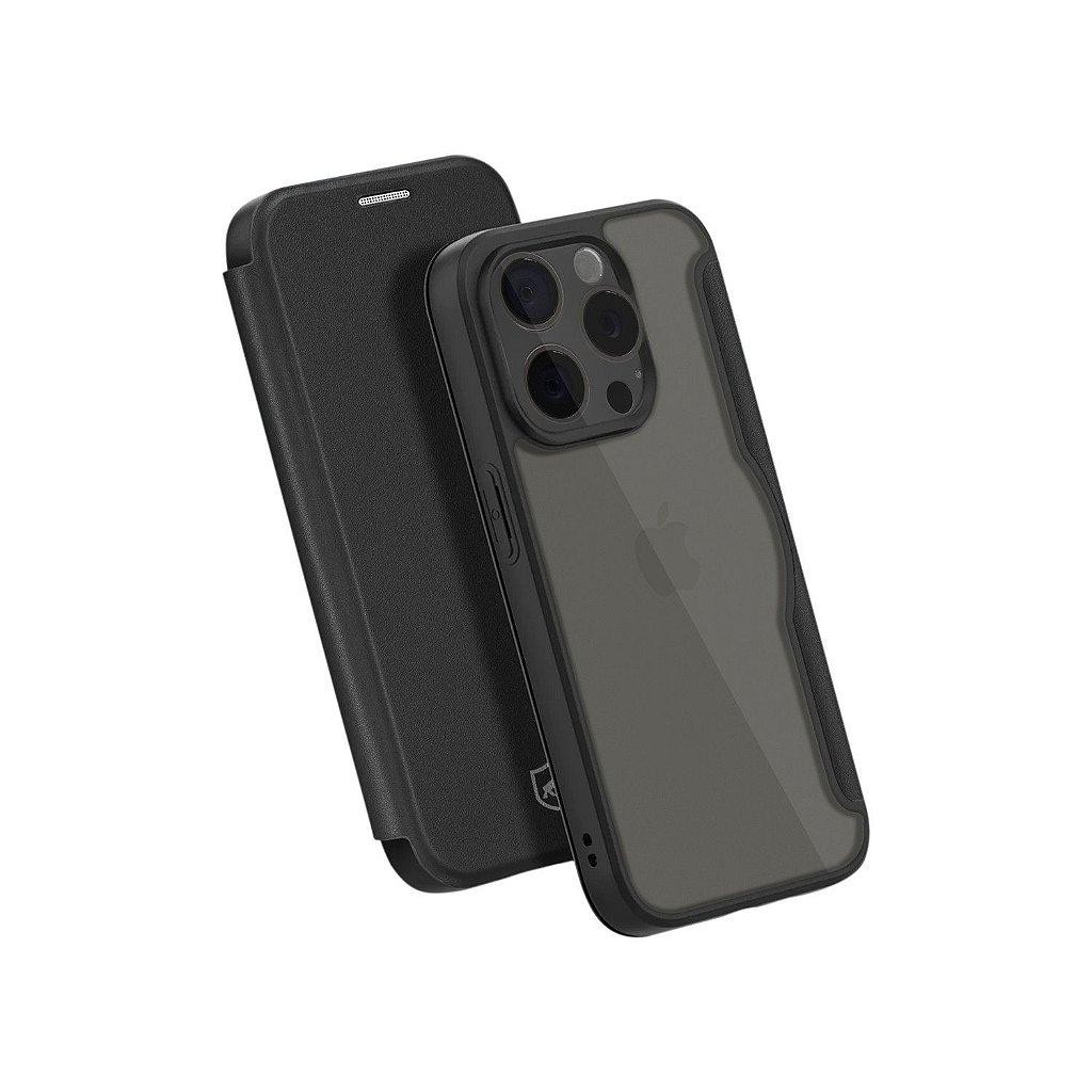 Capa Case Capinha Carteira Dual para iPhone 15 Pro Porta-Cartão, Proteção Reforçada - Gshield
