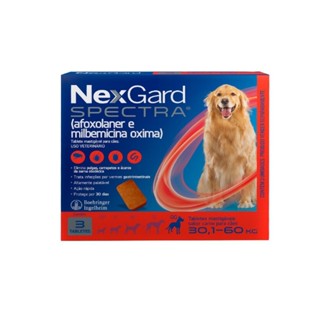 Nexgard Spectra GG Antipulgas 30-60kg Com 3 Tabletes em Oferta na Shopee