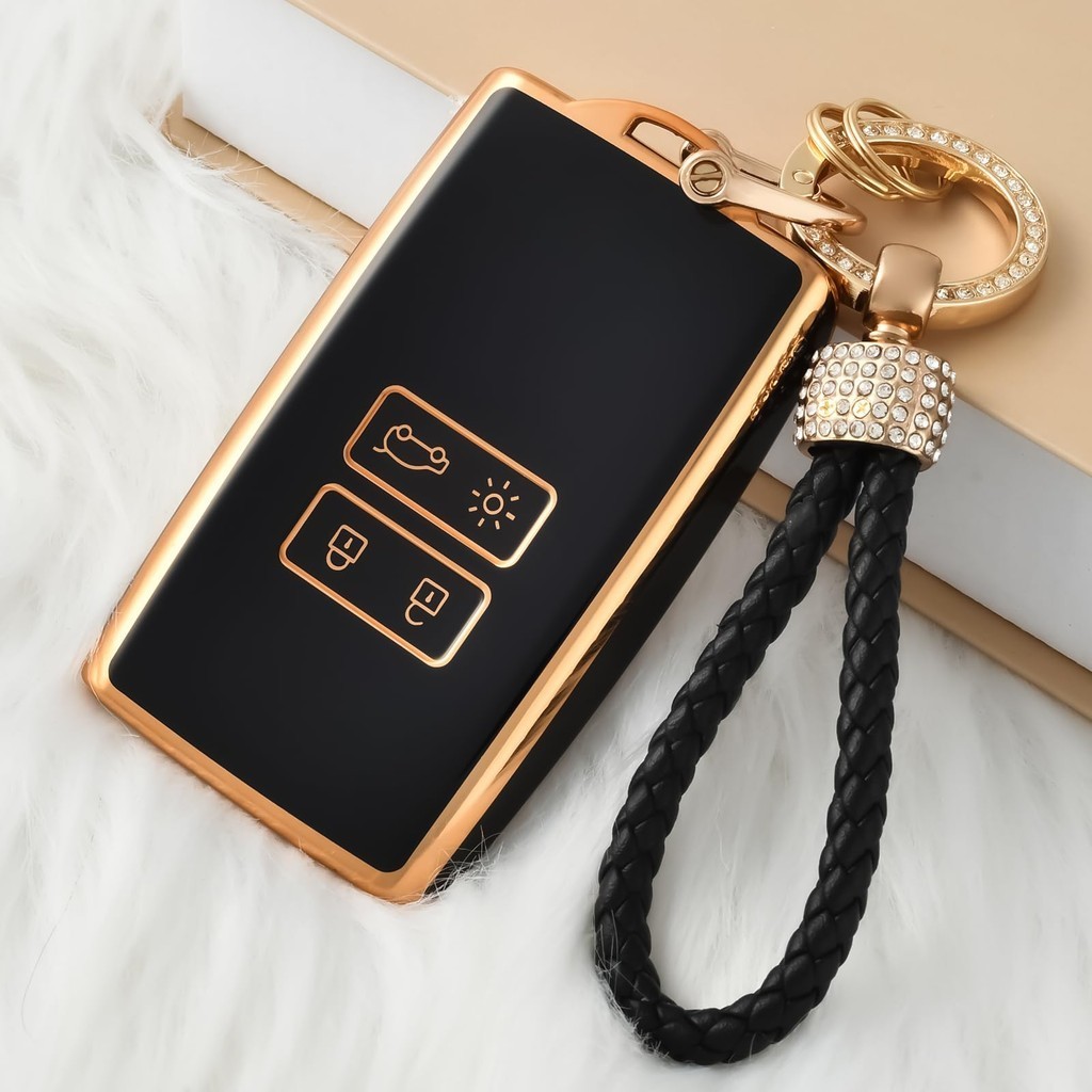Capa Para Chaveiro De Carro Com Renault Clio Espace Master Talisman Megane Scenic Kadjar Captur Koleos Zoe Dacia Duster