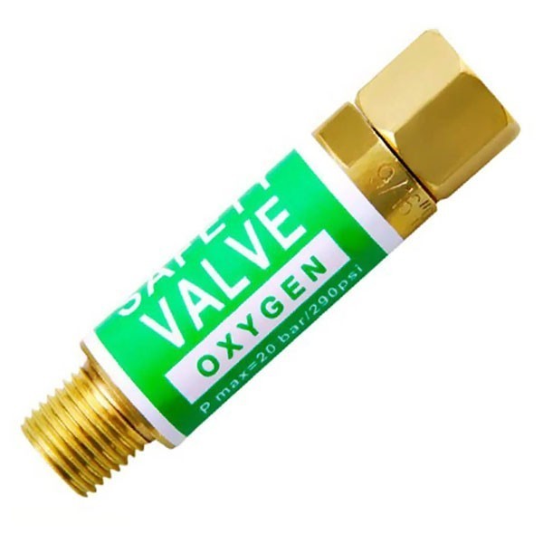 Válvula Corta Chama Oxigênio para Maçarico - Omega