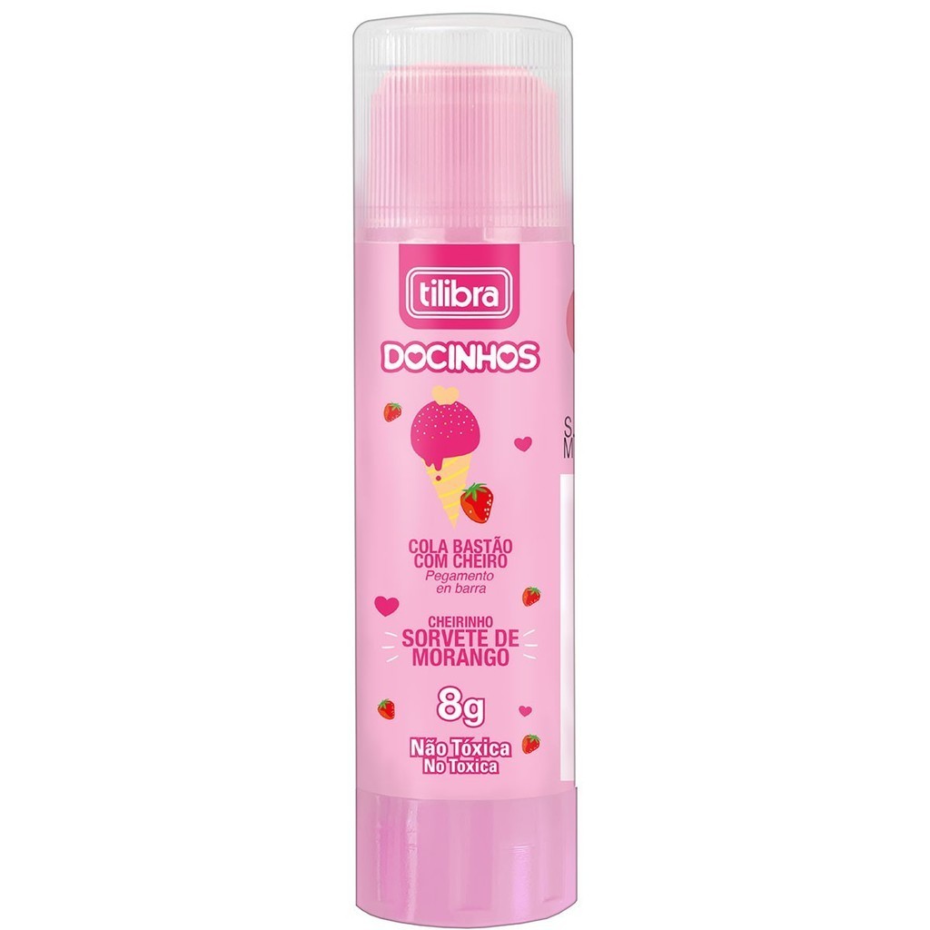 Cola Bastão Docinhos Tilibra  8 gr com Cheirinho