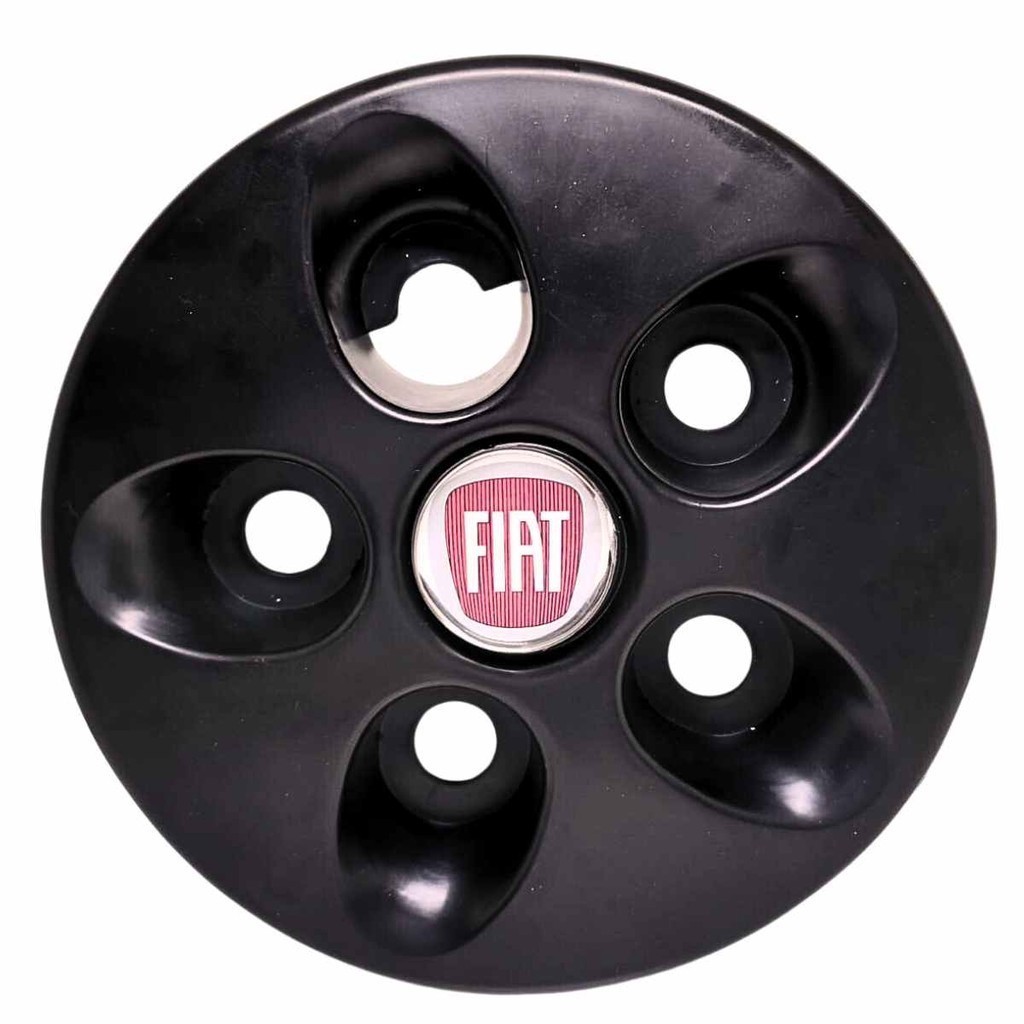 Calota Roda de ferro Ducato Aro 15 Cor Preto Roda 5 Furo