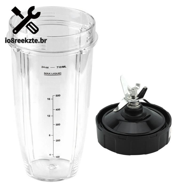 Peças De Reposição De Misturadores Para Ninja 24Oz Cup 7 Fins Lâmina Extratora Nutri Auto IQ BN801 SS101 BL480-30 BL641 Durável