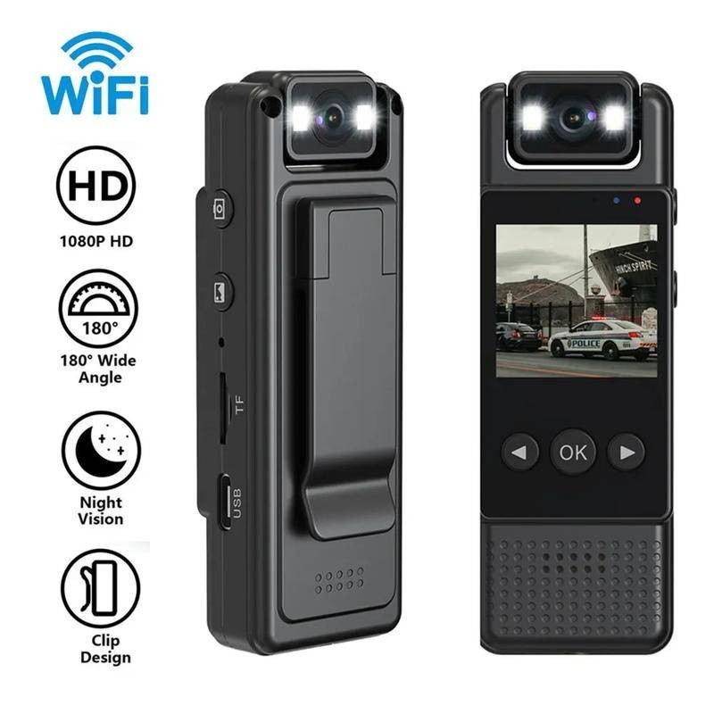 2024 Nova Mini Câmera Wifi 1080P Gravador De Vídeo Digital Portátil De Pequeno Corpo Visão Noturna DVR Miniatura