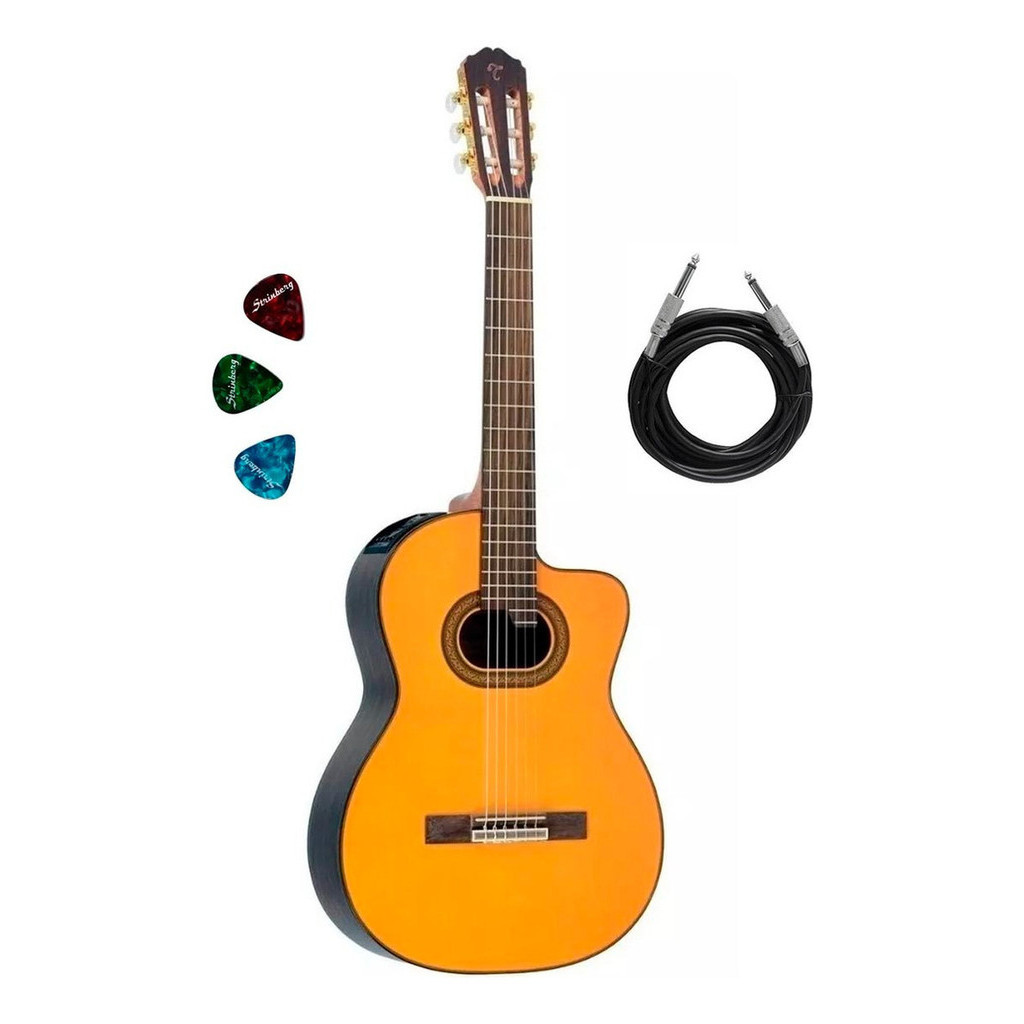 Violão Takamine Gc6 Ce N Com Préamp Tp4t Nylon