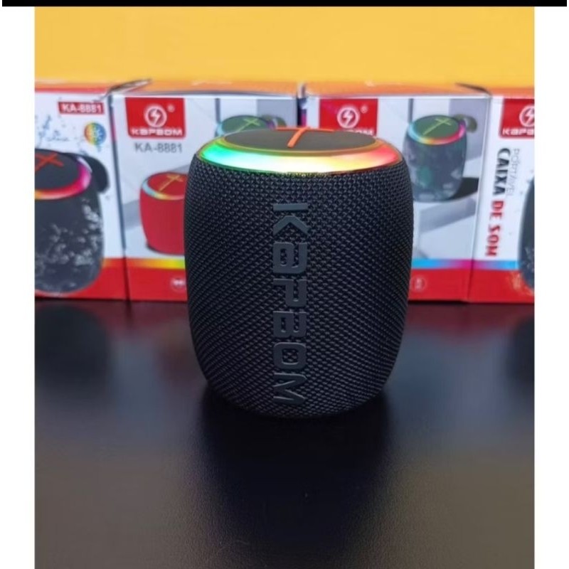 Novo New Caixa De Som Bluetooth portátil   KA-8881 A Prova Dagua V New Imp
