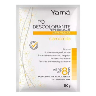 Pó Descolorante Yamá Camomila 50g em Oferta na Shopee