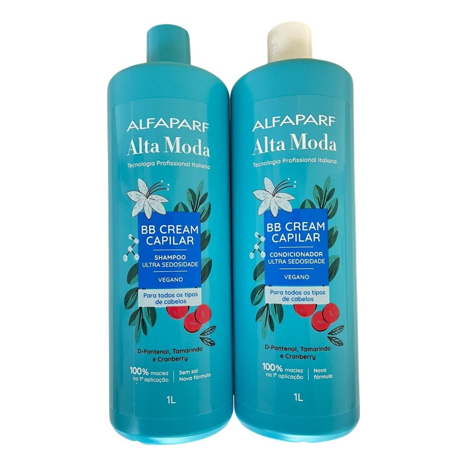 Alfaparf Shampoo E Condicionador Bb Cream Alta Moda 1 L Cada