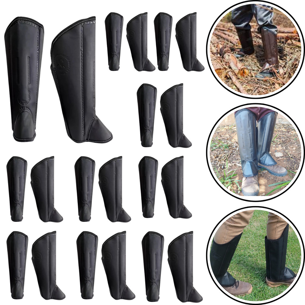 kit 10 Perneira Caneleira 3 Talas Proteção Com Velcro contra Animais peçonhentos