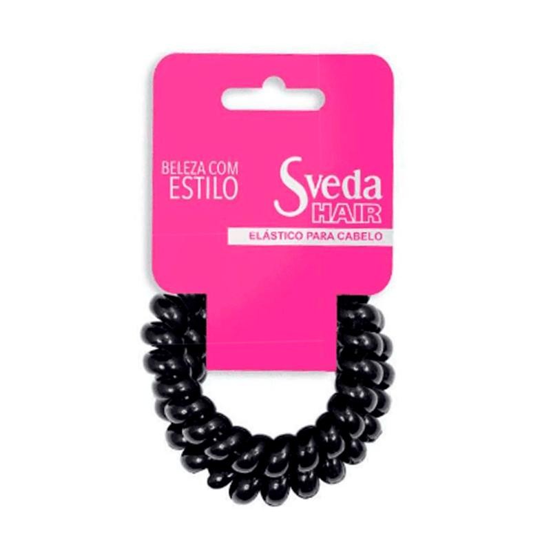 Elástico Para Cabelo Sveda Hair Fio De Telefone 2 Unidades em Oferta na Shopee