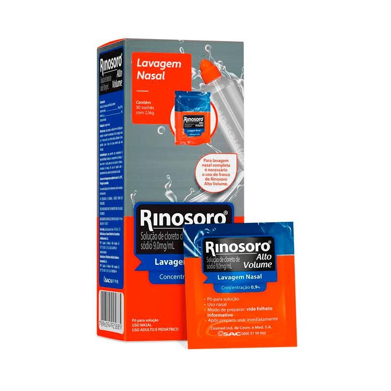 Rinosoro Alto Volume 30 Sachês em Oferta na Shopee